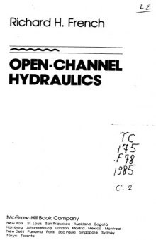 Open-Channel Hydraulics  