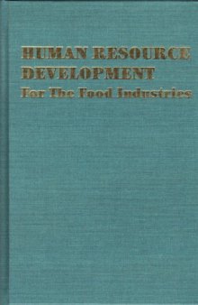 Human Resource Development: For the Food Industries    