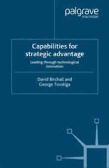 Capabilities for strategic advantage: Leading through technological innovation