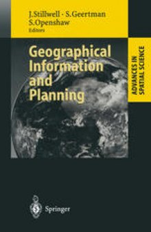 Geographical Information and Planning: European Perspectives