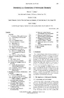 Aromaticity as a Cornerstone of Heterocyclic Chemistry