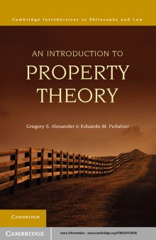 An introduction to property theory