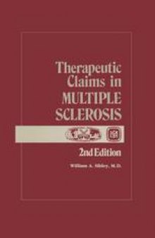 Therapeutic Claims in Multiple Sclerosis