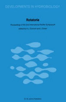 Rotatoria: Proceedings of the 2nd International Rotifer Symposium held at Gent, September 17–21, 1979