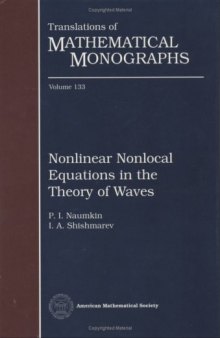 Nonlinear Nonlocal Equations in the Theory of Waves