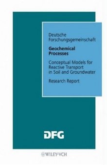Geochemical processes: conceptual models for reactive transport in soil and groundwater