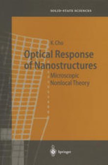 Optical Response of Nanostructures: Microscopic Nonlocal Theory