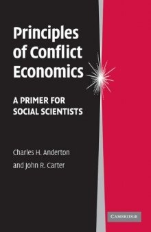 Principles of conflict economics