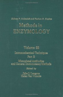 Immunochemical Techniques Part E: Monoclonal Antibodies and General Immunoassay Methods