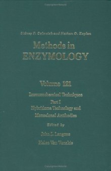 Immunochemical Techniques Part I: Hybridoma Technology and Monoclonal Antibodies