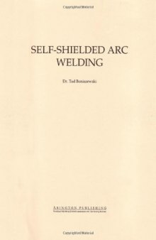 Self-Shielded Arc Welding