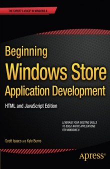 Beginning Windows Store Application Development – HTML and JavaScript Edition