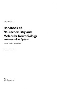 Handbook of Neurochemistry and Molecular Neurobiology - Neurotransmitter Systems