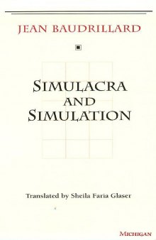 Jean Baudrillard - Simulacra And Simulation (ingles)