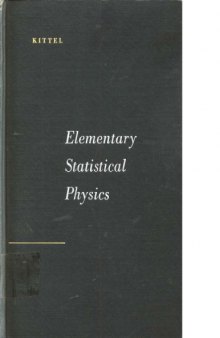Elementary statistical physics