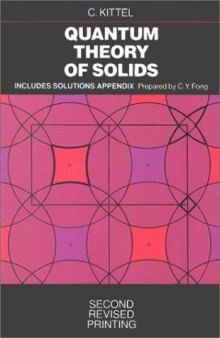 Quantum Theory of Solids, Second Edition