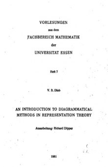An Introduction to Diagrammatical Methods in Representation Theory 