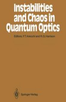 Instabilities and Chaos in Quantum Optics