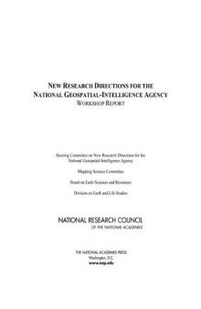 New Research Directions for the National Geospatial-Intelligence Agency