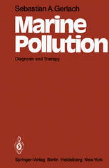Marine Pollution: Diagnosis and Therapy