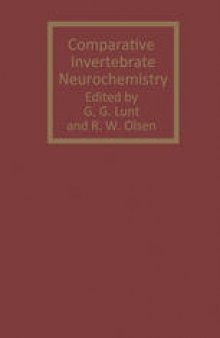 Comparative Invertebrate Neurochemistry