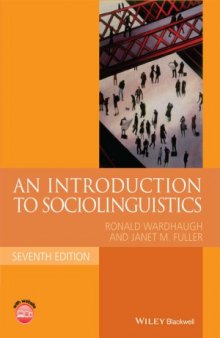 An Introduction to Sociolinguistics, 7th edition