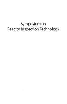 Reactor Inspection Technology: Conference Proceedings
