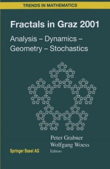 Fractals in Graz 2001: Analysis  -  Dynamics  -  Geometry  -  Stochastics