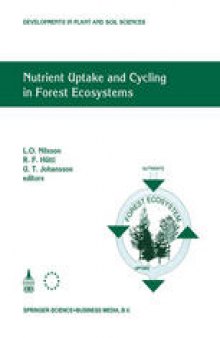 Nutrient Uptake and Cycling in Forest Ecosystems: Proceedings of the CEC/IUFRO Symposium Nutrient Uptake and Cycling in Forest Ecosystems Halmstad, Sweden, June, 7–10, 1993