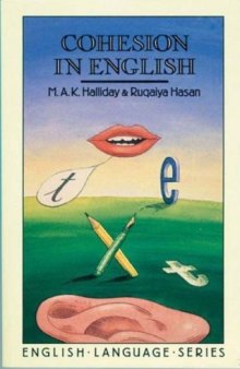 Cohesion in English (English Language Series)  
