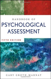 Handbook of Psychological Assessment 5th Edition