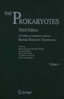 The Prokaryotes: Volume 4: Bacteria: Firmicutes, Cyanobacteria