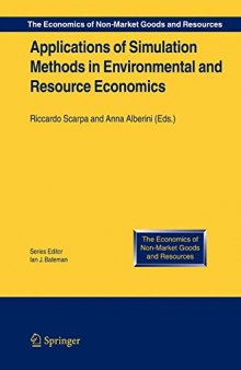 Applications Of Simulation Methods In Environmental And Resource Economics