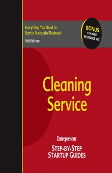 Cleaning Service: Entrepreneur's Step-By-Step Startup Guide
