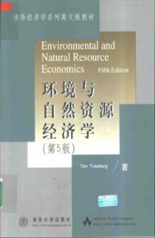 Environmental and natural resource economics  5th edition 