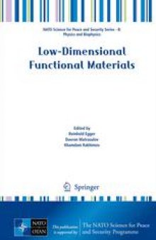 Low-Dimensional Functional Materials