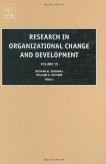 Research in Organizational Change and Development, Volume 15 