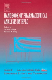 Handbook of Pharmaceutical Analysis by HPLC