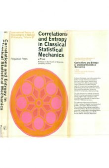 Correlations and entropy in classical statistical mechanics