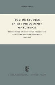 Proceedings of the Boston Colloquium for the Philosophy of Science 1961/1962