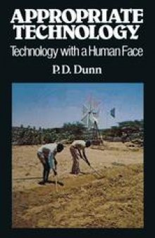 Appropriate Technology: Technology with a Human Face