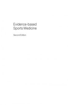 Evidence-based Sports Medicine, Second Edition