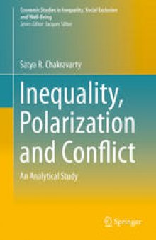 Inequality, Polarization and Conflict: An Analytical Study