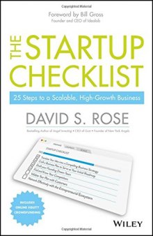 The Startup Checklist: 25 Steps to a Scalable, High-Growth Business