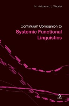 Continuum Companion to Systemic Functional Linguistics (Continuum Companions)  