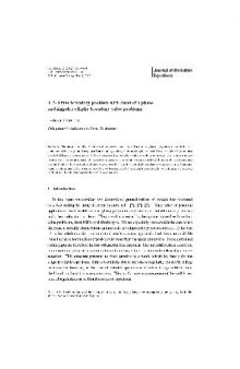 A 2-D free boundary problem with onset of a phase and singular elliptic boundary value problems