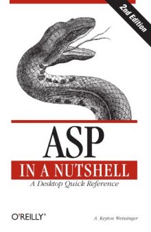 ASP in a Nutshell (In a Nutshell (O'Reilly))  