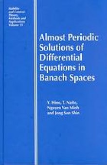 Almost periodic solutions of differential equations in Banach spaces