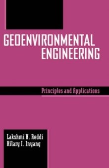 Geoenvironmental engineering: principles and applications