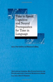 Time to speak: cognitive and neural prerequisites for time in language